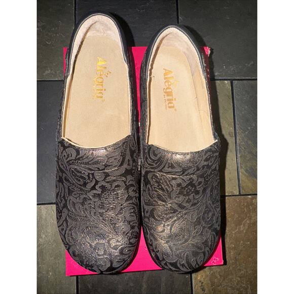 ALEGRIA Keli Bronze Swish Paisley Professional Shoe Size 40. 9.5/10 - Picture 6 of 7